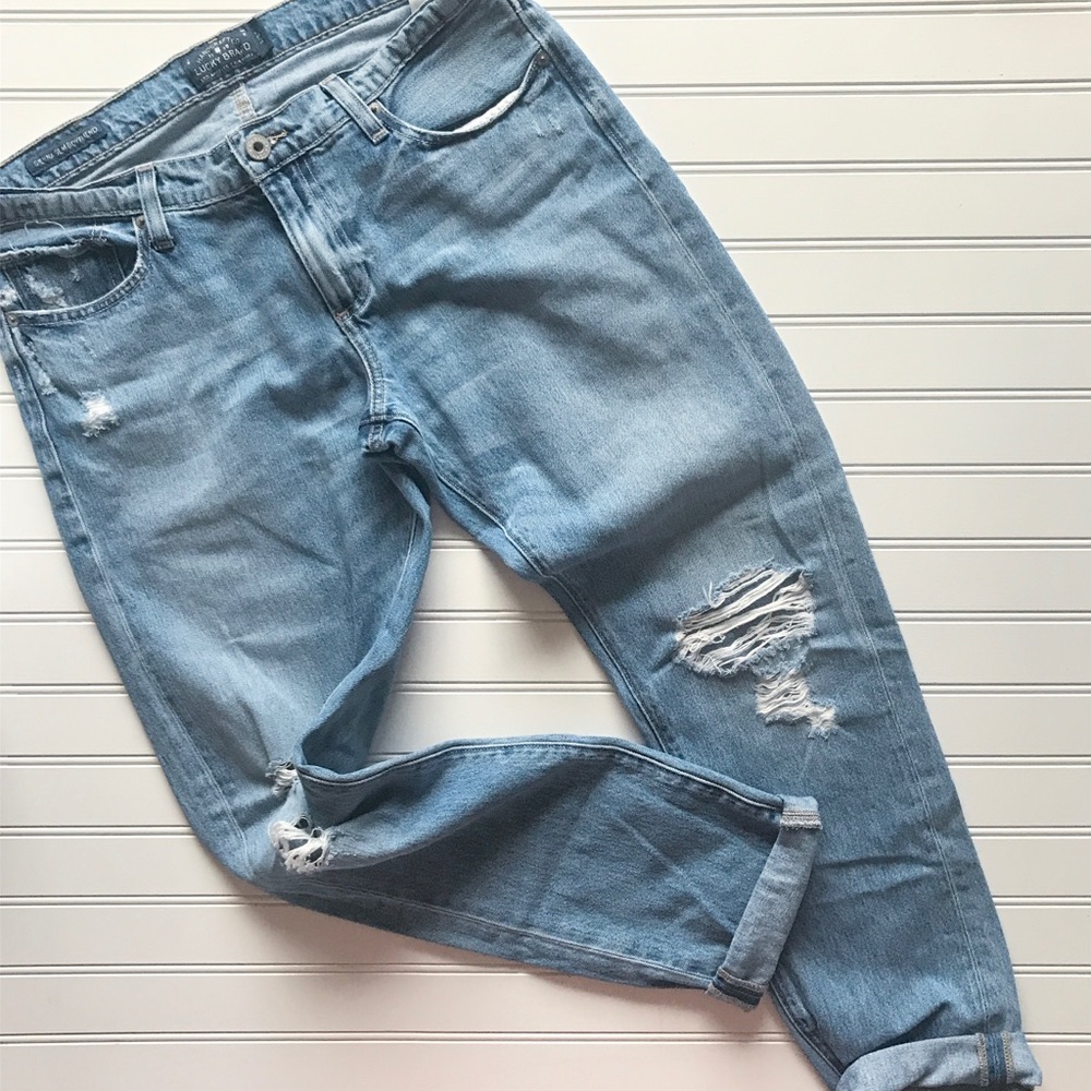 Lucky distressed boyfriend jean